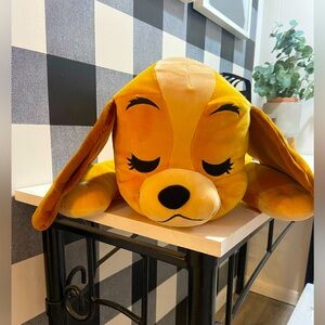 Disney Yellow and Brown Stuffed Animal